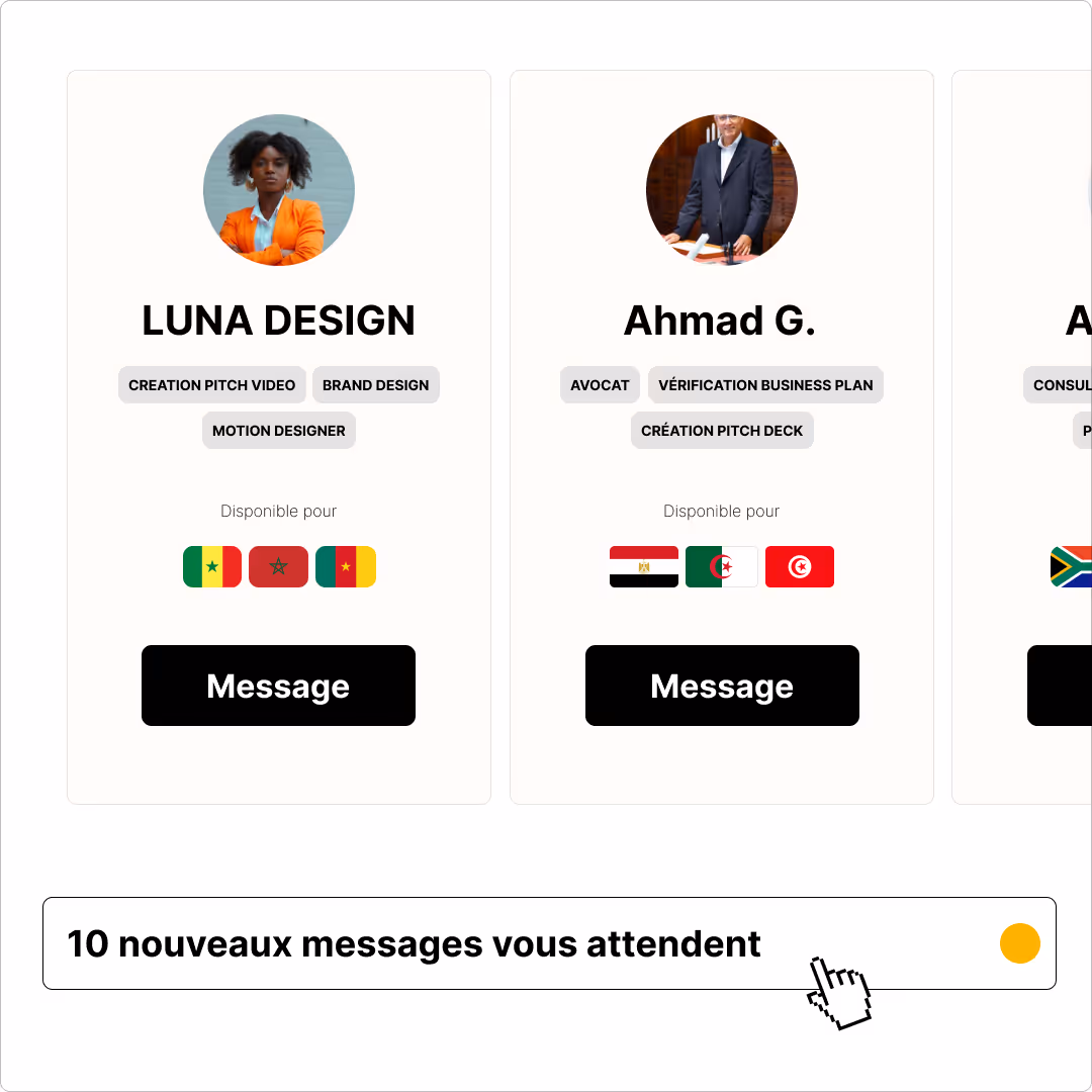 Des partenaires pour votre levée de fonds