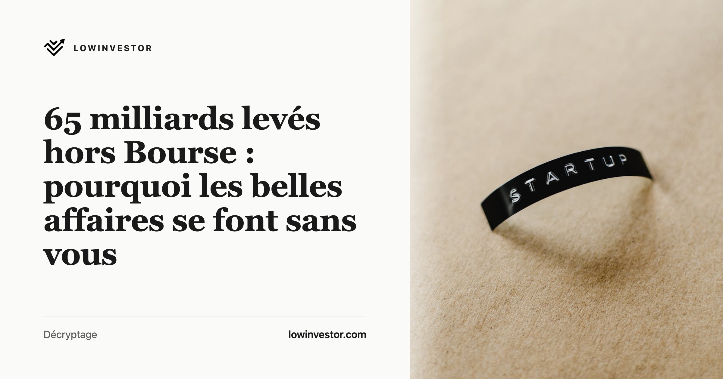 65 milliards levés hors Bourse : pourquoi les belles affaires se font sans vous