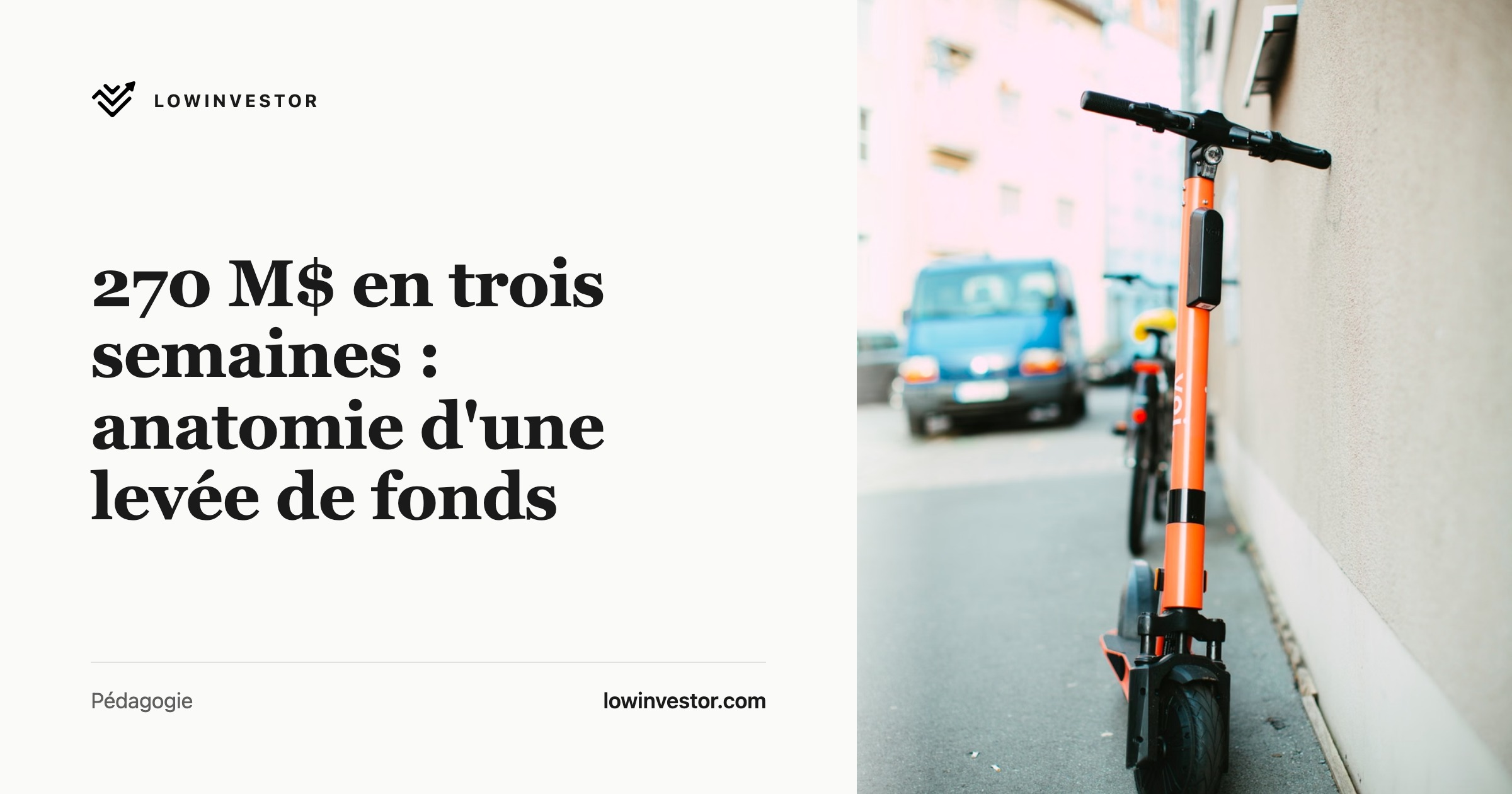 270 M$ en trois semaines : anatomie d'une levée de fonds