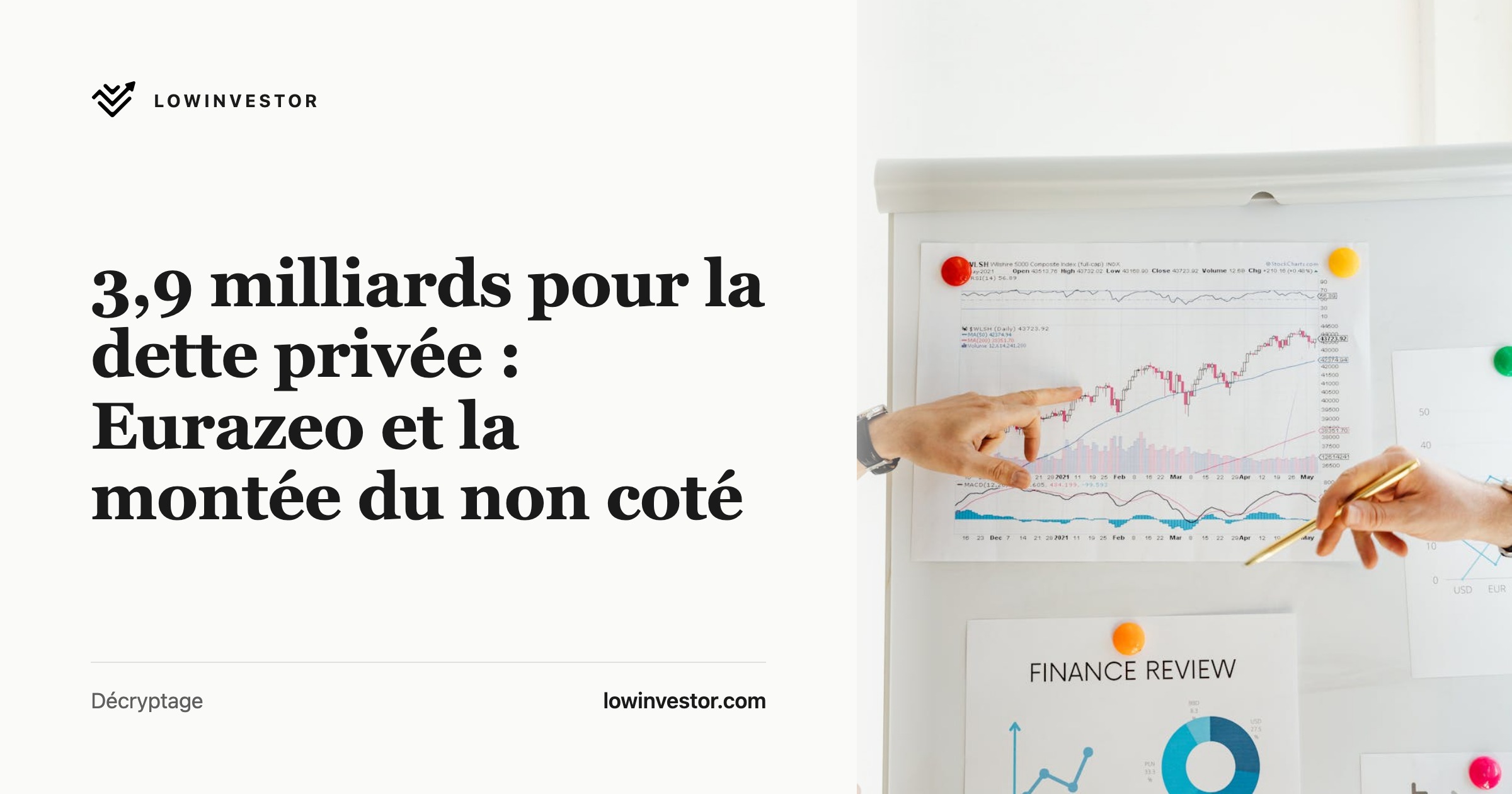 3,9 milliards pour la dette privée : Eurazeo et la montée du non coté