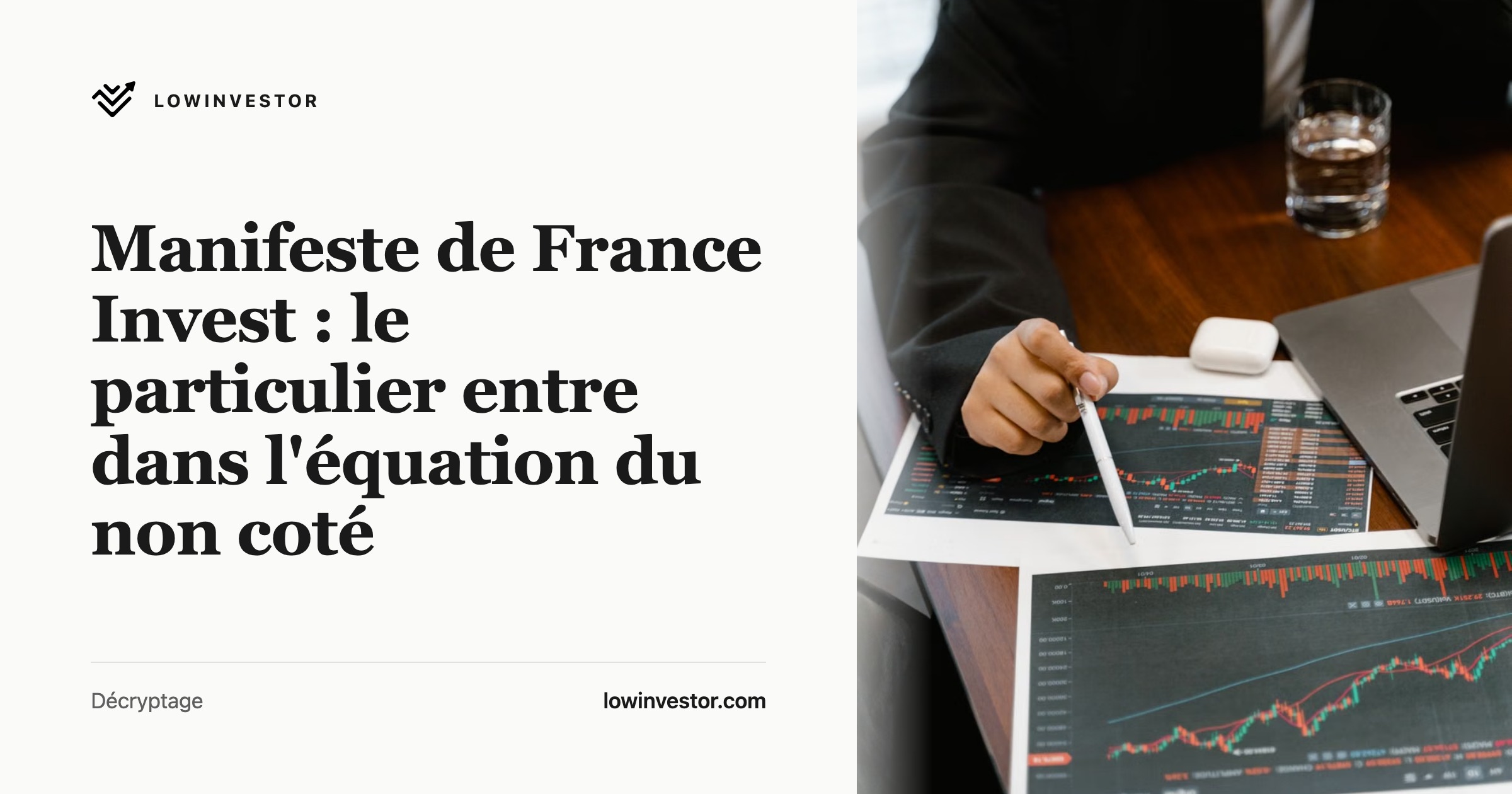 Manifeste de France Invest : le particulier entre dans l'équation du non coté